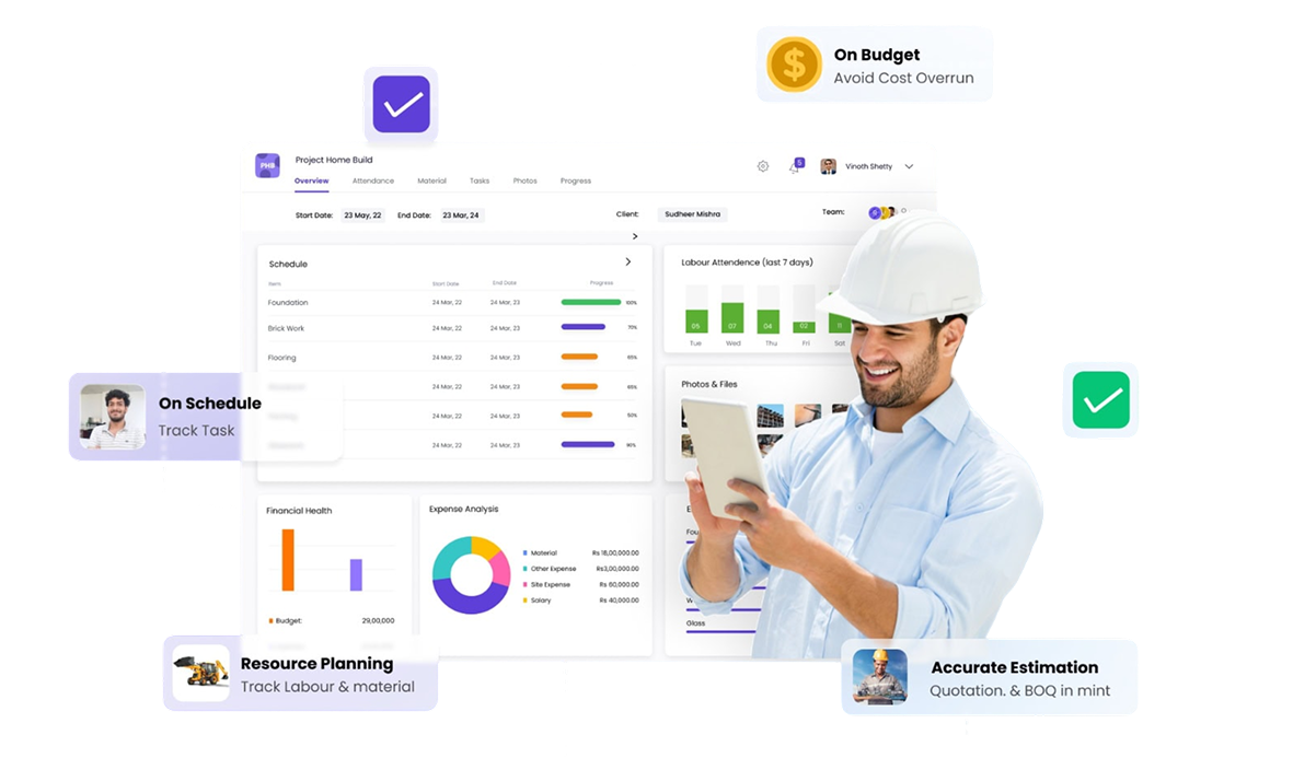 Catbuild 360 Dashboard