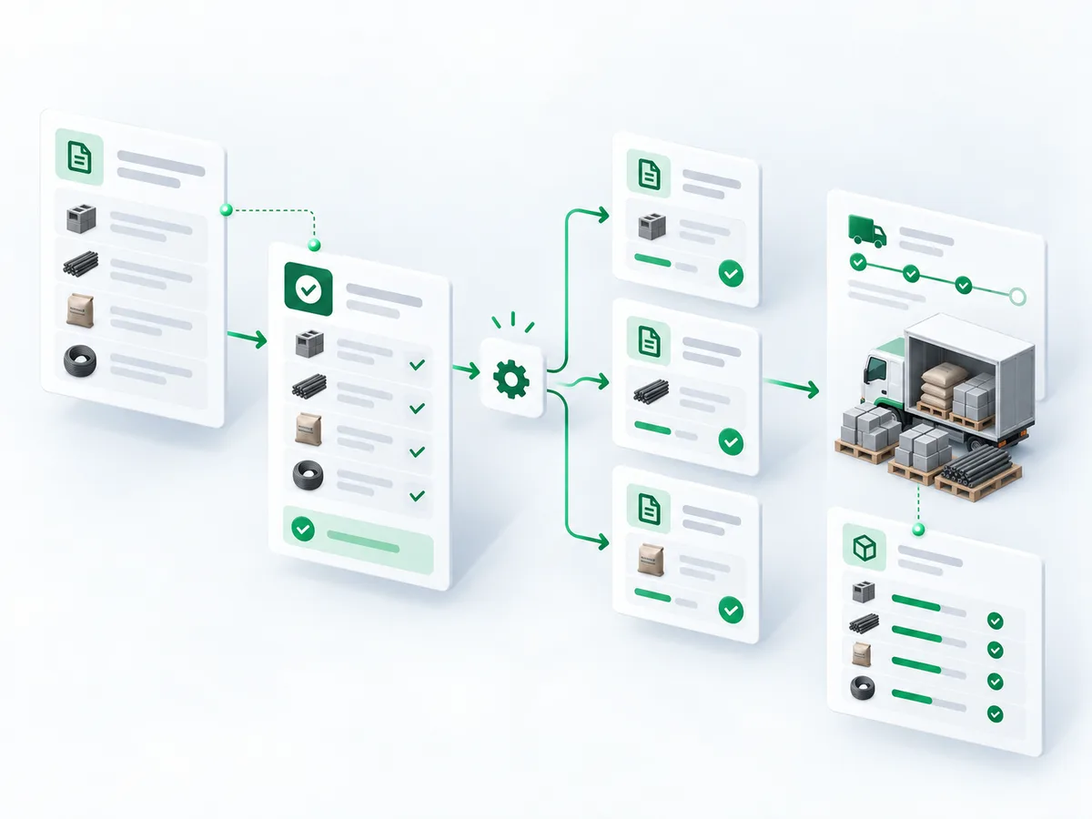 Generate purchase orders automatically