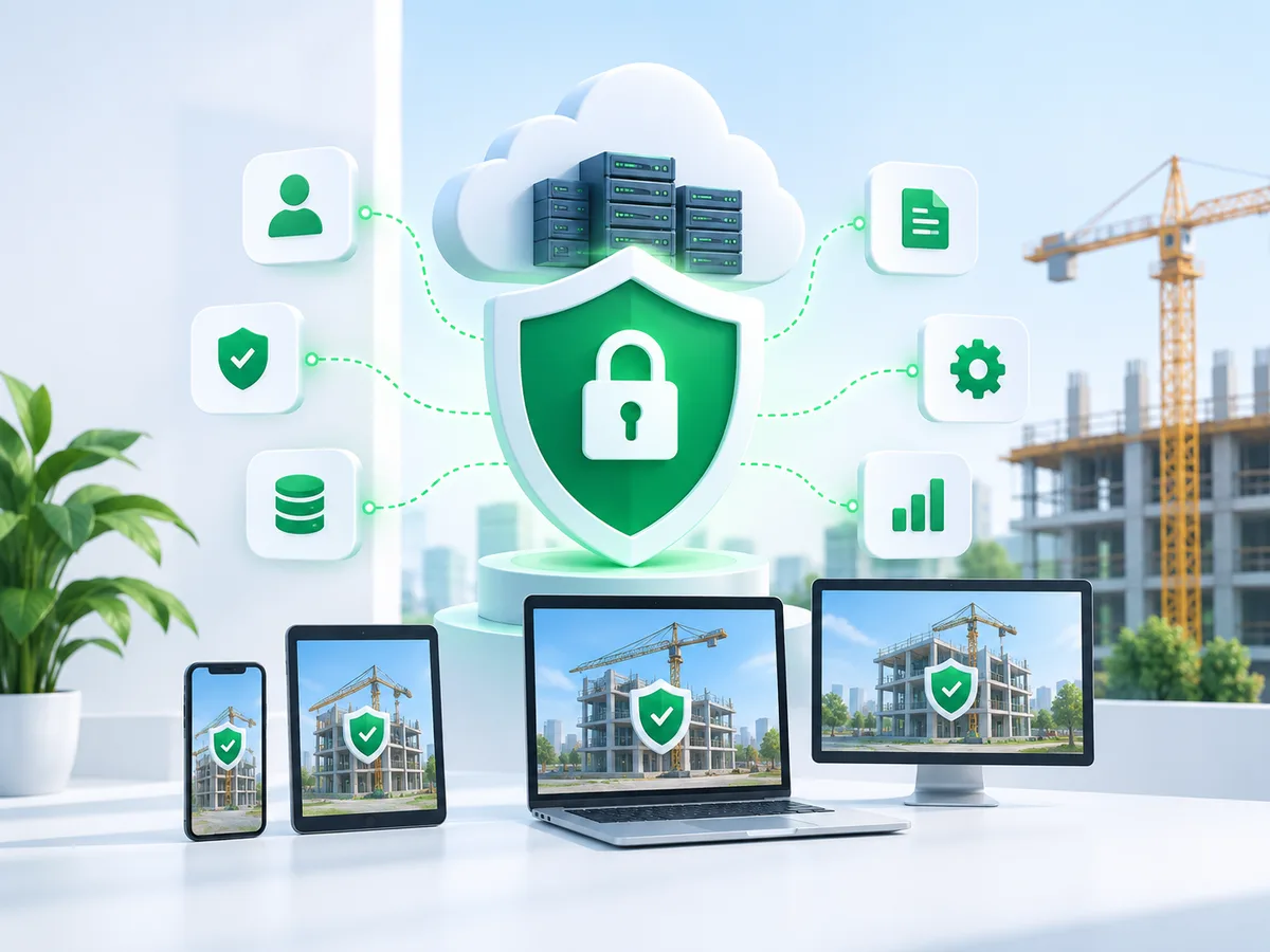 Shield and lock protecting project data across devices